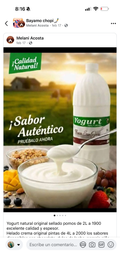 Yogurt natural